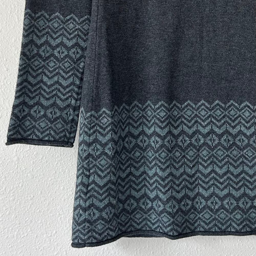 Aspen knit full zip sweater hooded long tunic ski outdoor fall winter cozy  XS - Picture 6 of 10